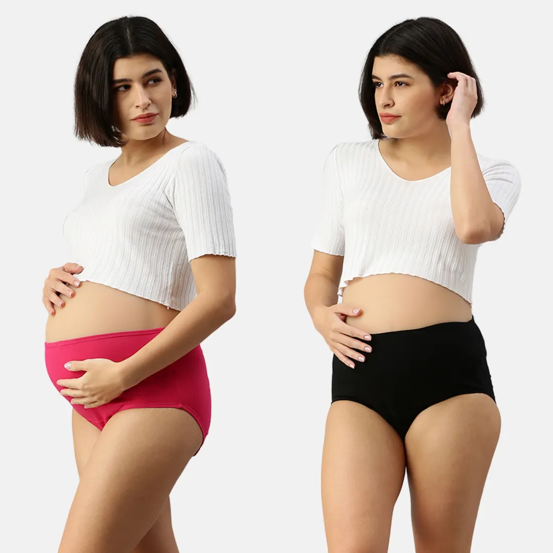 Hygiene-Enhanced Maternity Panty | Kills 99% of Bacteria | 2-Pack - Image 14