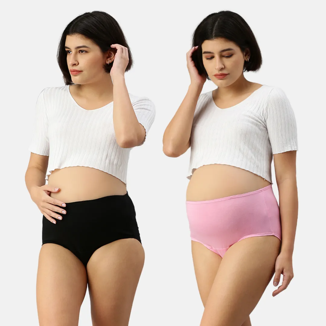 Hygiene-Enhanced Maternity Panty | Kills 99% of Bacteria | 2-Pack - Image 15