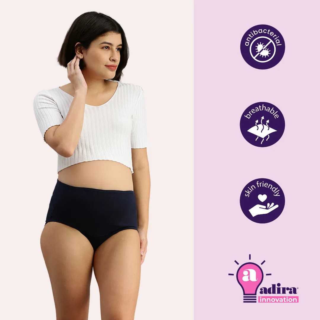 Hygiene-Enhanced Maternity Panty | Kills 99% of Bacteria | 2-Pack - Image 7