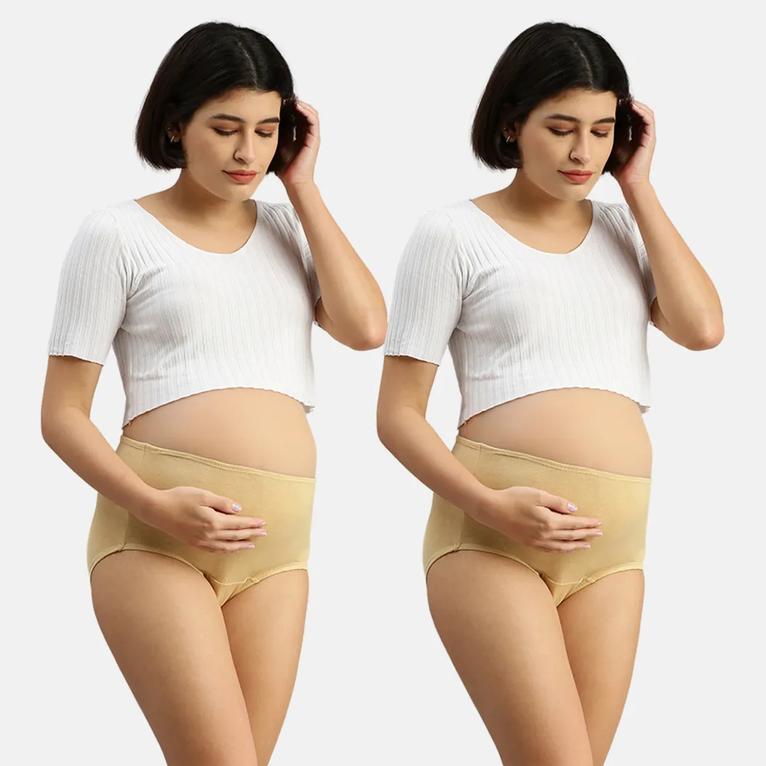 Maternity Panty | No Exposed Elastic | Comfy For Belly | 2-Pack - Image 12