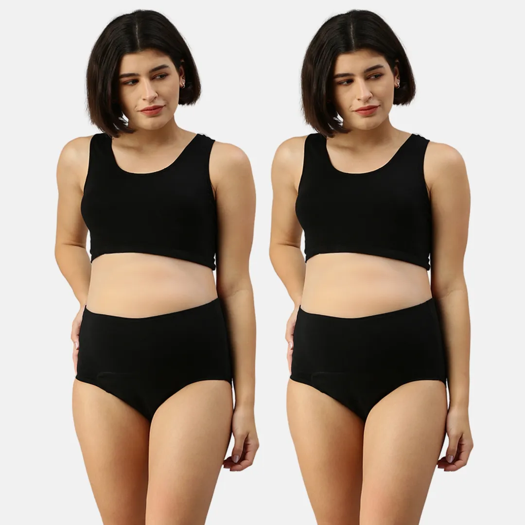 Postpartum Underwear | Leakproof Crotch | Breathable | 2-Pack - Image 14