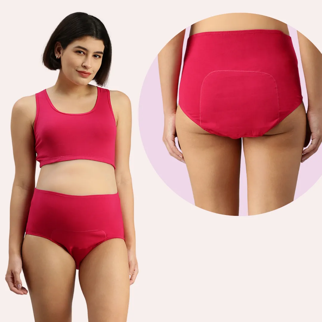 Postpartum Underwear | Leakproof Crotch | Breathable | 2-Pack - Image 4