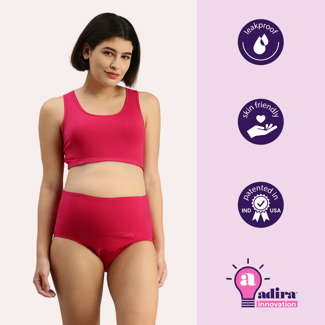 Postpartum Underwear | Leakproof Crotch | Breathable | 2-Pack - Image 6