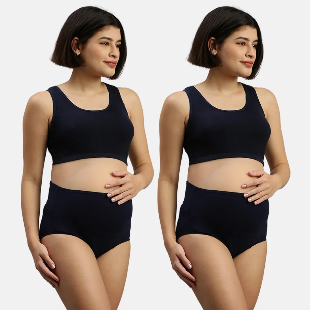 Postpartum Underwear | Leakproof Crotch | Breathable | 2-Pack - Image 9