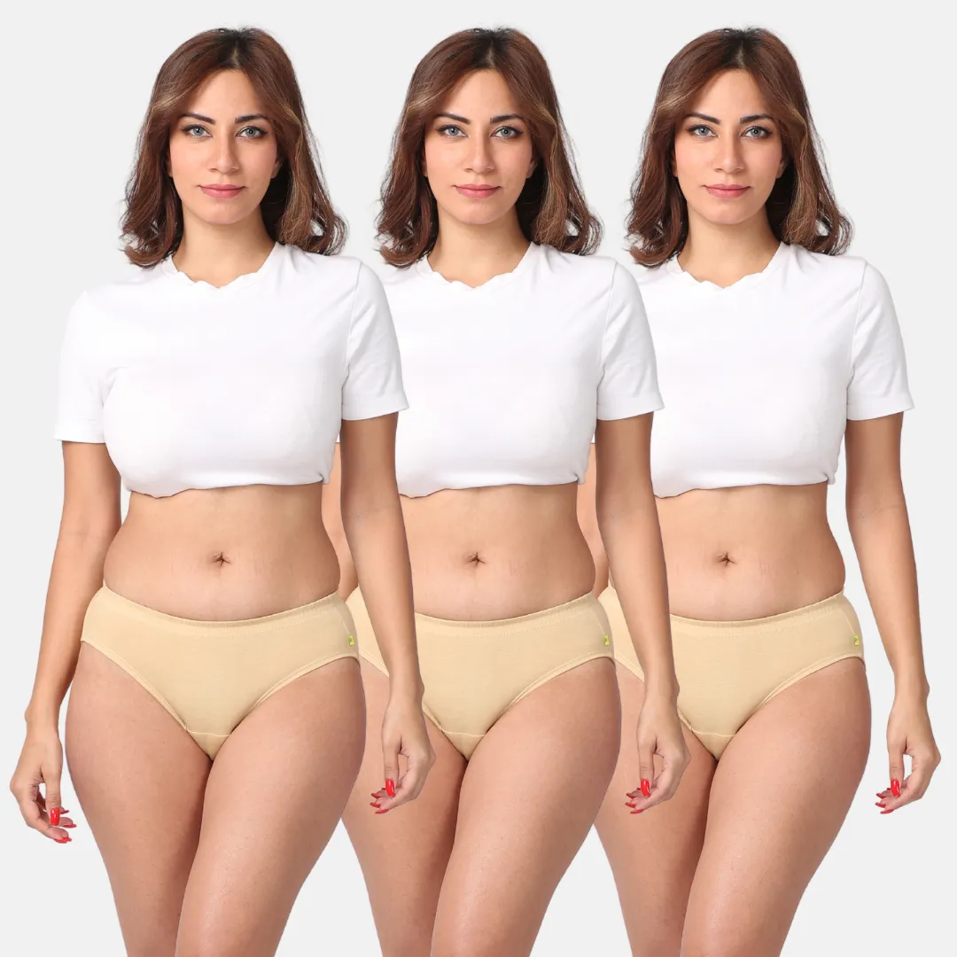 Incontinence Panties | Mid Waist | Leakproof Crotch | Absorbs 25ml Of Leaks | Reusable & Washable | Pack Of 3 - Image 13
