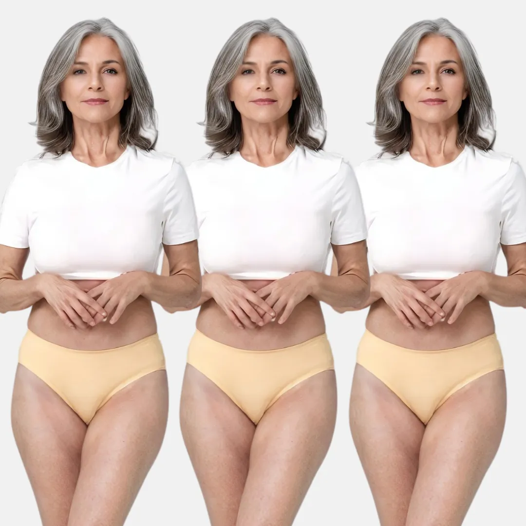 Incontinence Panties | Mid Waist | Leakproof Crotch | Absorbs 25ml Of Leaks | Reusable & Washable | Pack Of 3 - Image 12