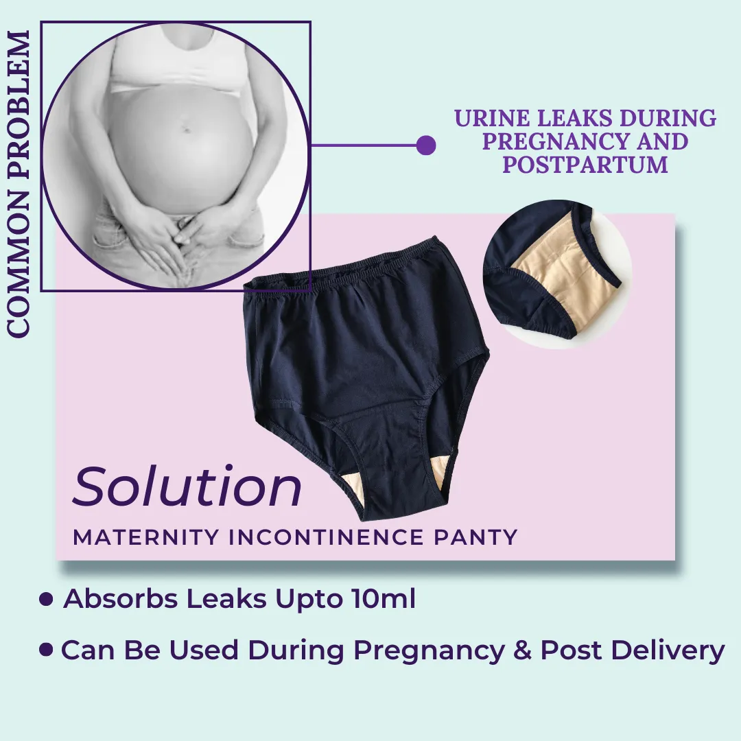 Maternity Incontinence Panty | Absorbs leaks upto 10ml - Image 5
