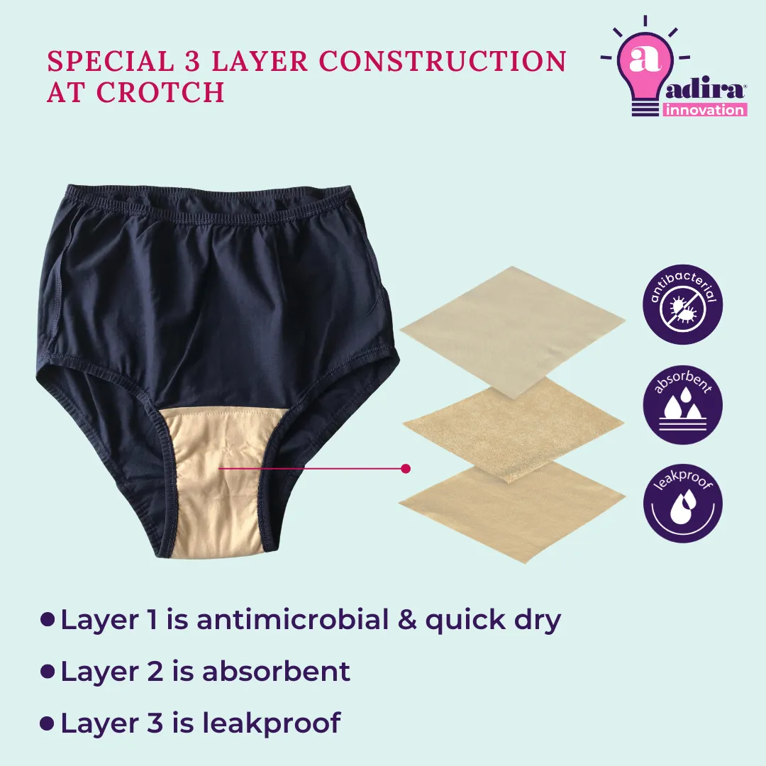 Maternity Incontinence Panty | Absorbs leaks upto 10ml - Image 6