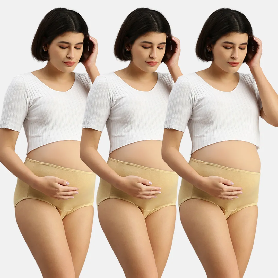 Maternity Panty | High Waist | Full Hip Coverage | 3-Pack - Image 14