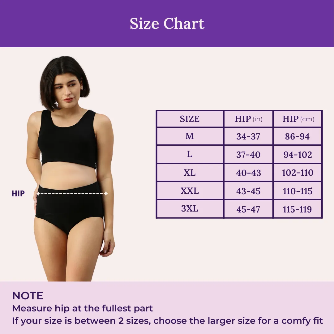 Maternity Panty After Delivery | Leakproof | Full Hip Coverage - Image 3