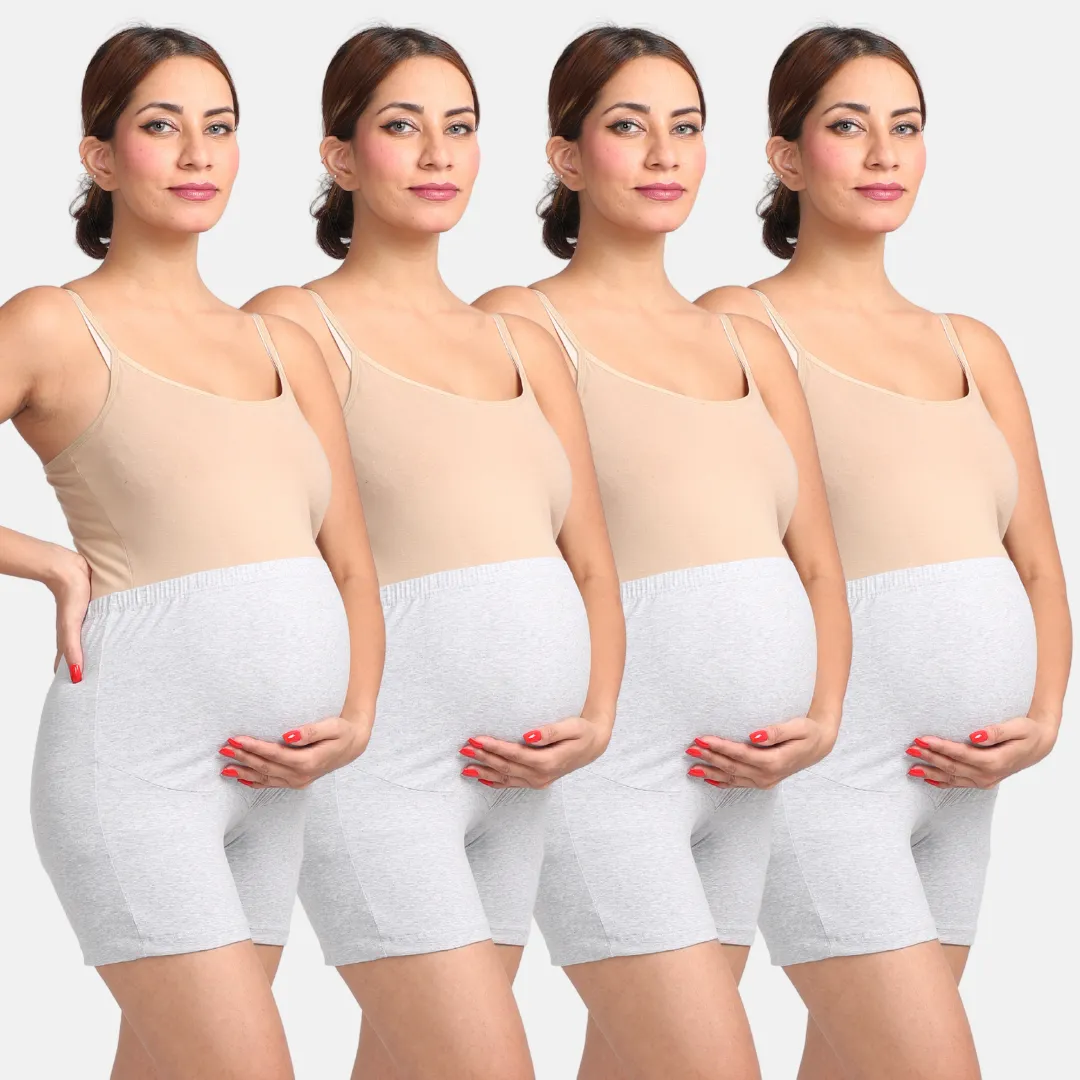 Maternity Undershorts | Mid Thigh Length | Chafe Free | 4-Pack - Image 10