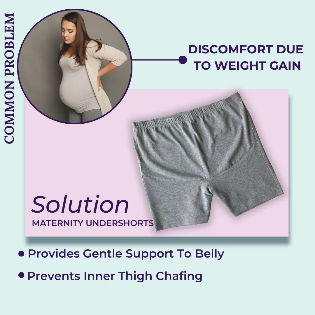Pregnancy Undershorts | Perfect Length | Skin Friendly | 2-Pack - Image 5