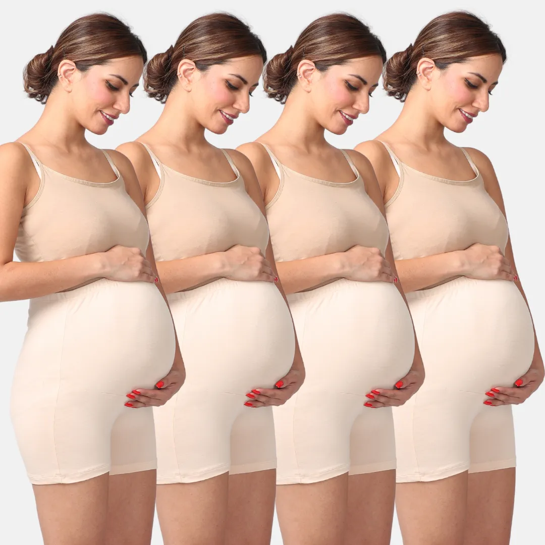 Maternity Undershorts | Mid Thigh Length | Chafe Free | 4-Pack - Image 8