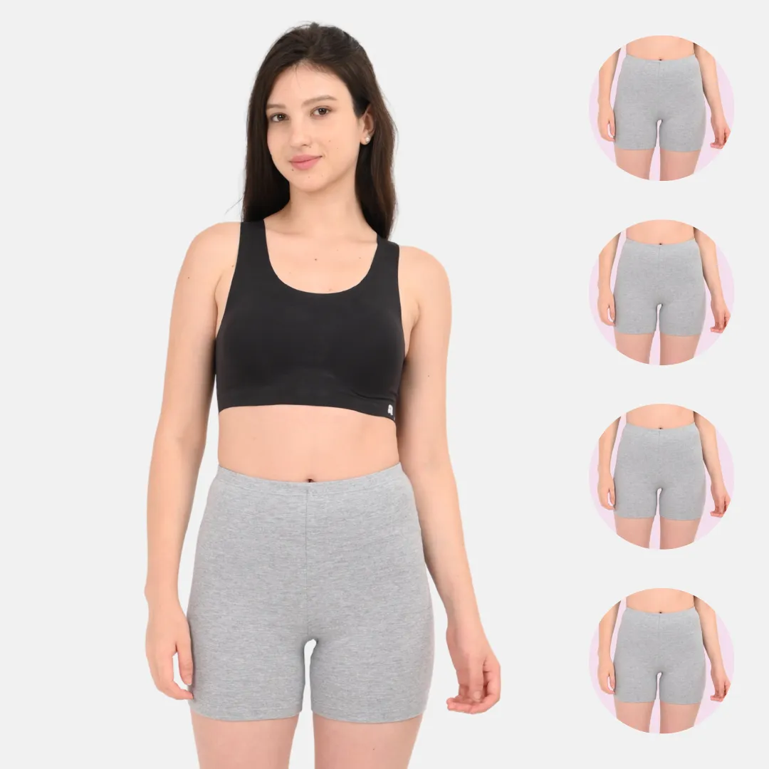 Undershorts | Full Hip Coverage | Prevents Inner Thigh Chafing | 4 Pack - Image 10