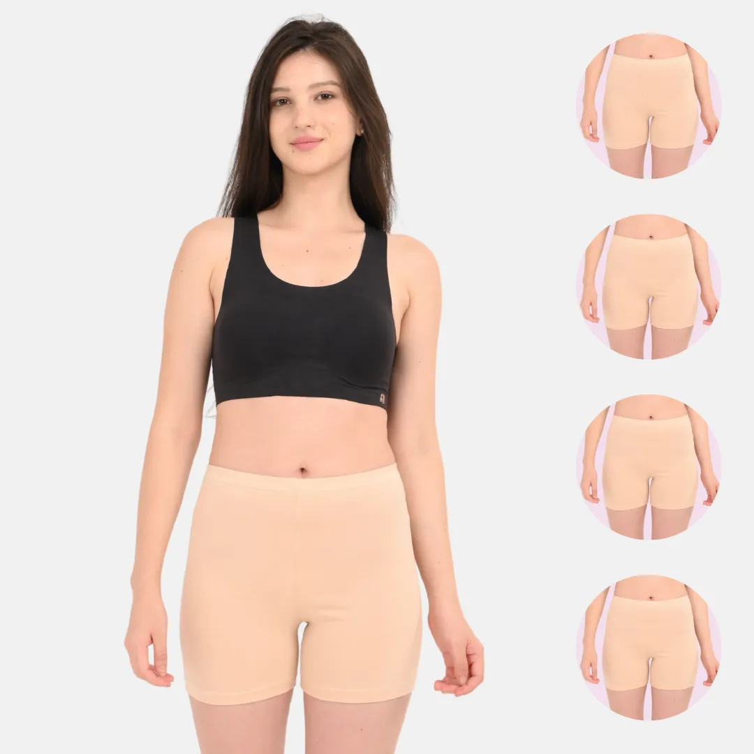 Undershorts | Full Hip Coverage | Prevents Inner Thigh Chafing | 4 Pack - Image 14