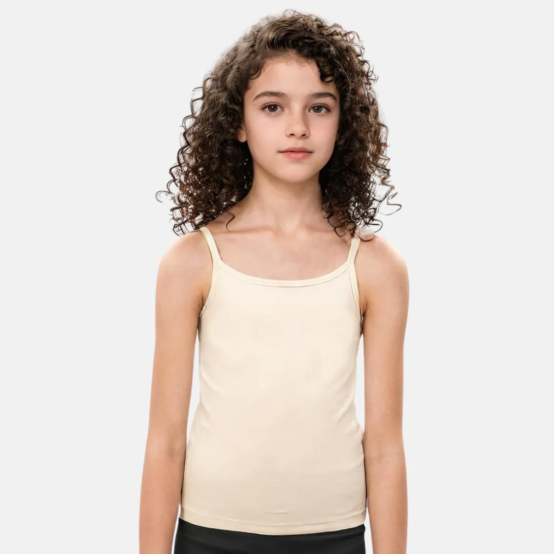 Padded Tank Top For Teens | Flat Padding Covers Nipple Buds | Perfect To Wear Under School Uniform (Copy) - Image 16