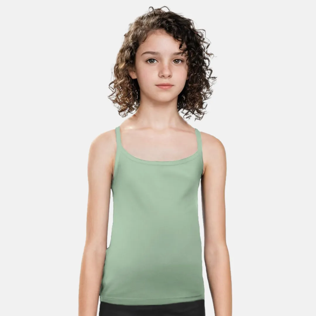 Padded Tank Top For Teens | Flat Padding Covers Nipple Buds | Perfect To Wear Under School Uniform (Copy) - Image 12