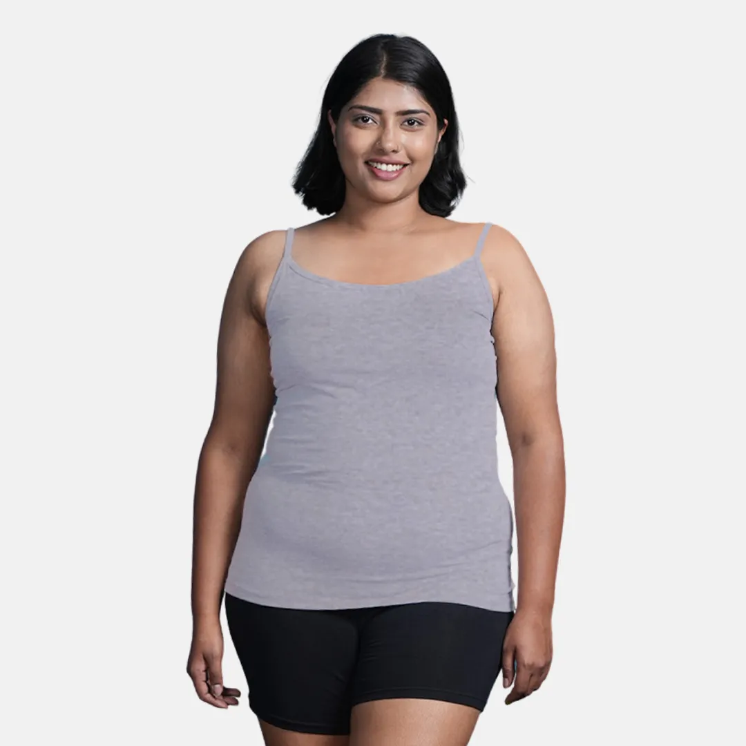 Plus Size Camisole | Soft Adjustable Shoulder Elastic | Offers Full Coverage - Image 9