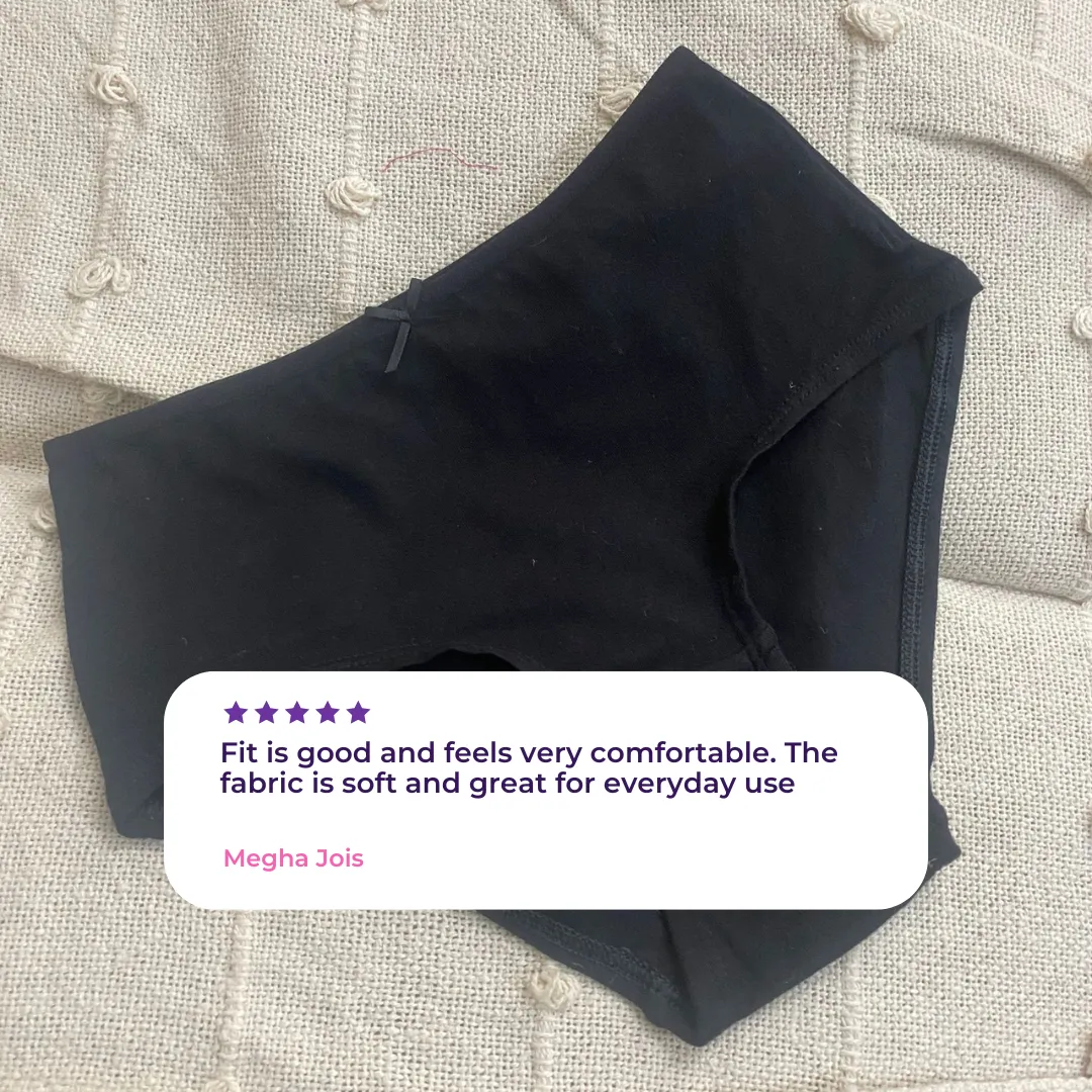 Plus Size BrZee Hipsters | Lightweight Cotton-Elastane Fabric | Super Stretchy For Comfort | No Visible Panty Lines | Pack Of 3 - Image 8