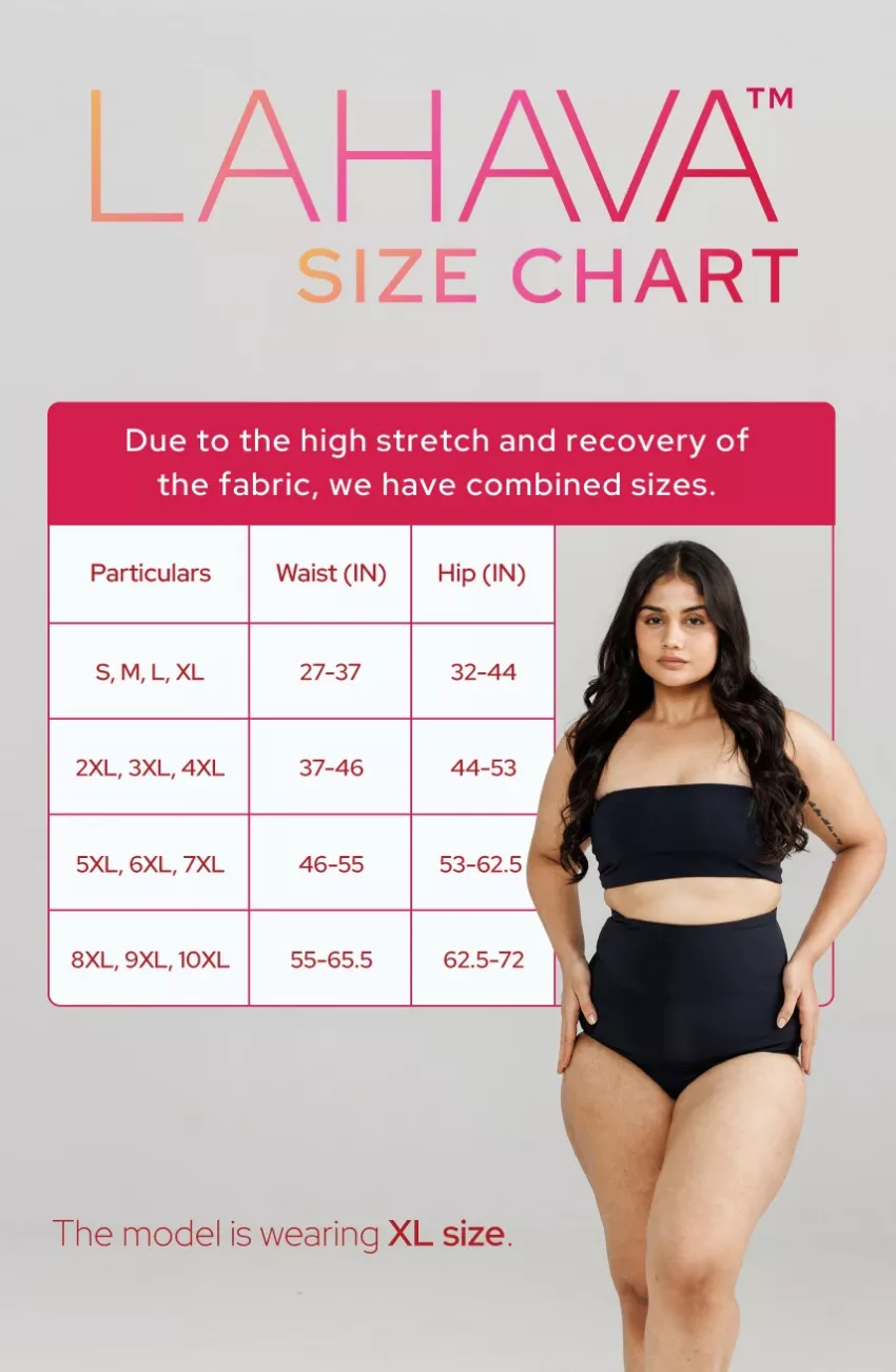 Plus Size Tummy Tucker Briefs | High Waist | Firms Skin | Reduces Signs Of Cellulite | Scientifically Proven By Emana® - Image 7