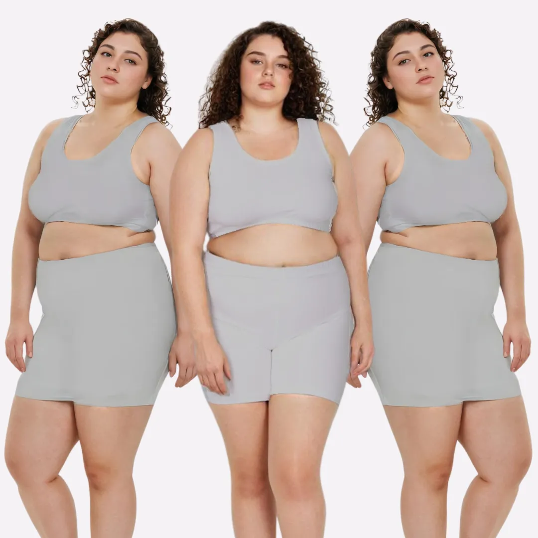 Plus Size Undershorts | High Waist | Full Coverage | Thigh Length | Chafe Free & Itch Free | Pack Of 3 - Image 15