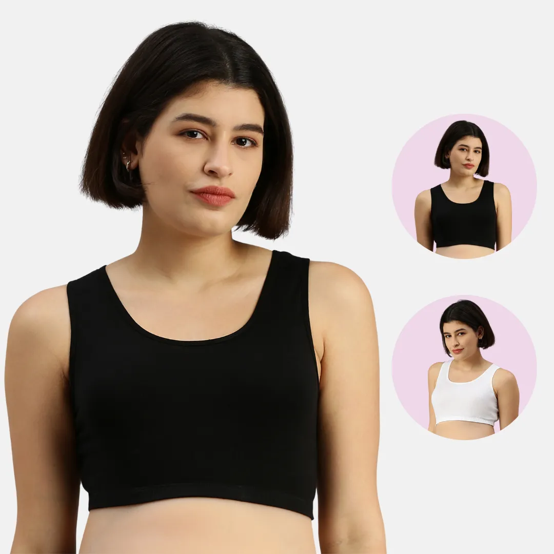 Maternity Bra | Wide Fabric Shoulder | Comfy Neck Design | 2-Pack - Image 11