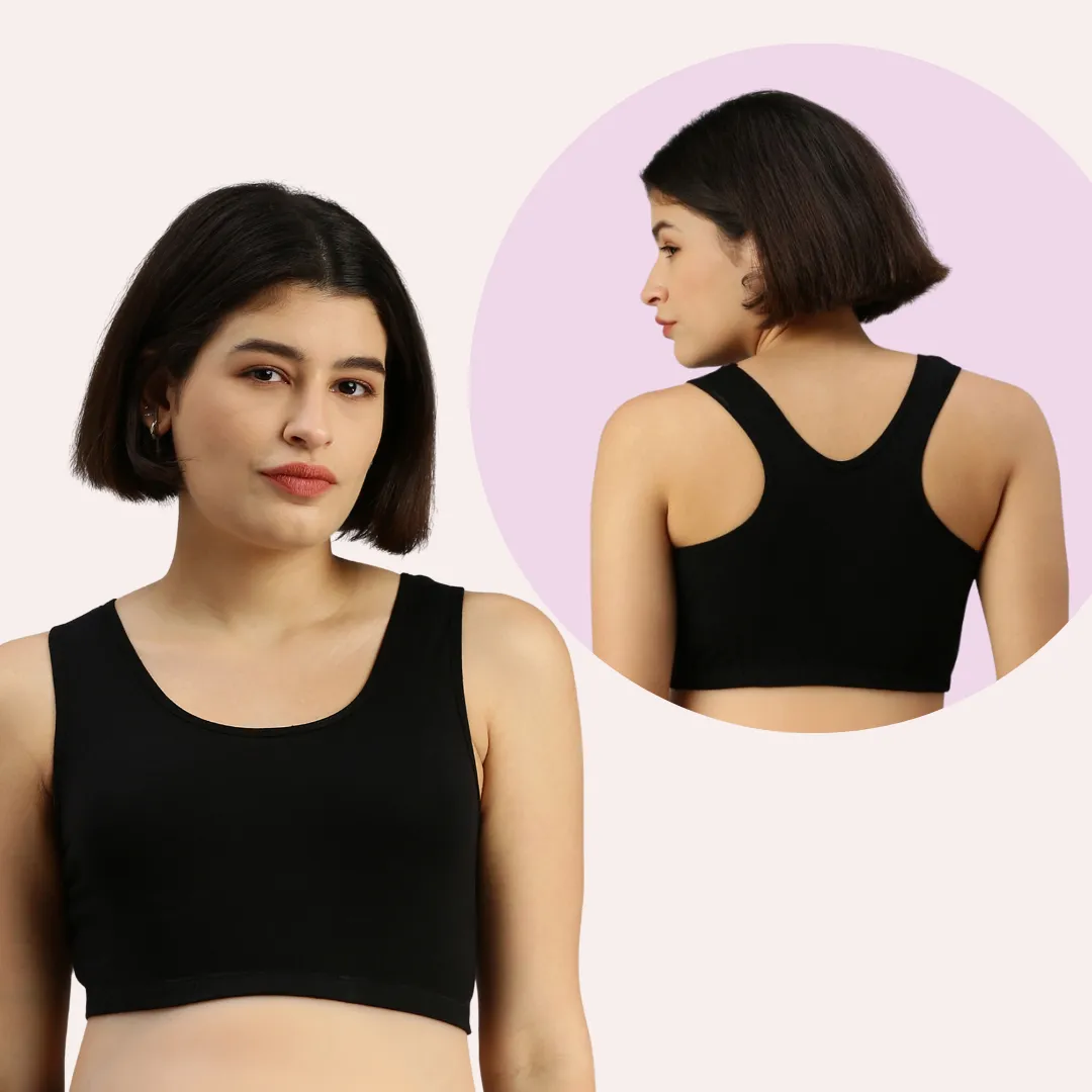 Maternity Bra | Wide Fabric Shoulder | Comfy Neck Design | 2-Pack - Image 4