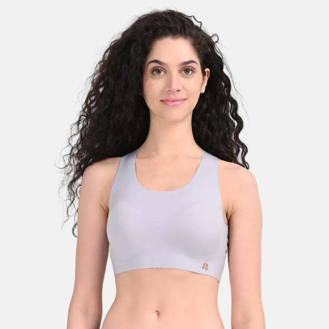 EzeFit Bra | Racerback | High Front Neck | T shirt Bra/Sports Bra | Seamless | Lightly Padded | Non Wired - Image 16