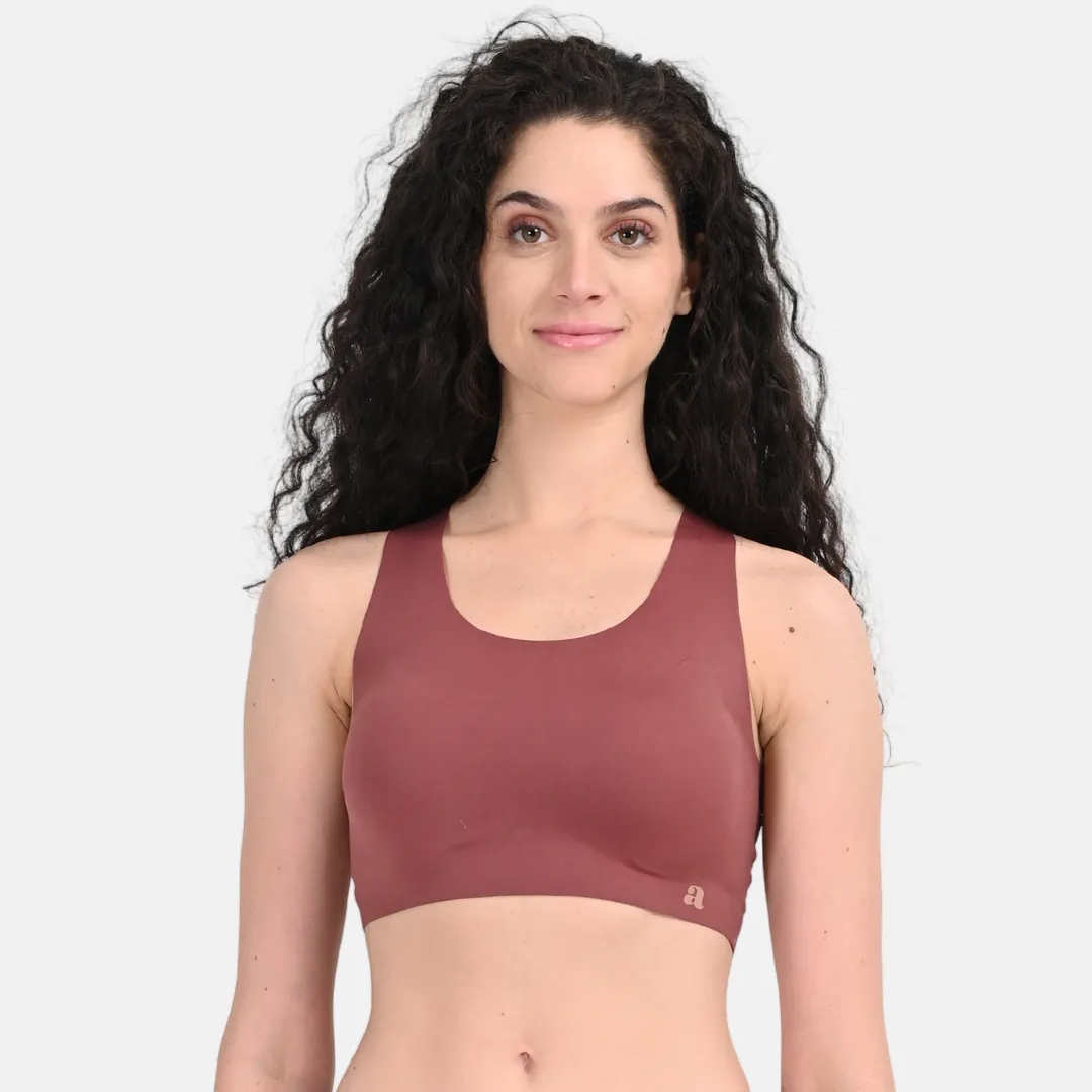 EzeFit Bra | Racerback | High Front Neck | T shirt Bra/Sports Bra | Seamless | Lightly Padded | Non Wired - Image 17
