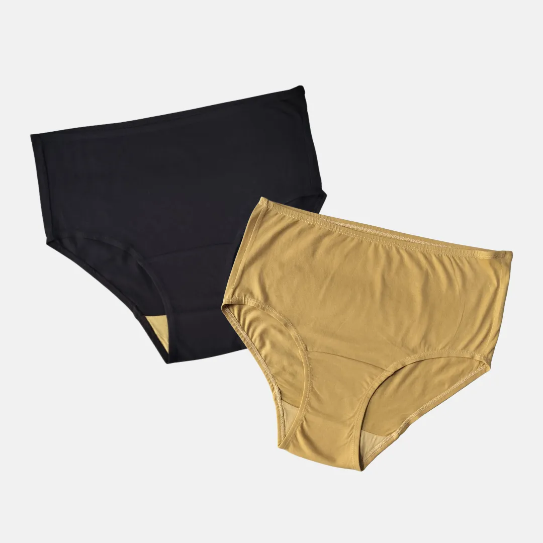 Hygiene Underwear | High Waist | Brief Fit | Prevents UTIs | Pack Of 2 - Image 11