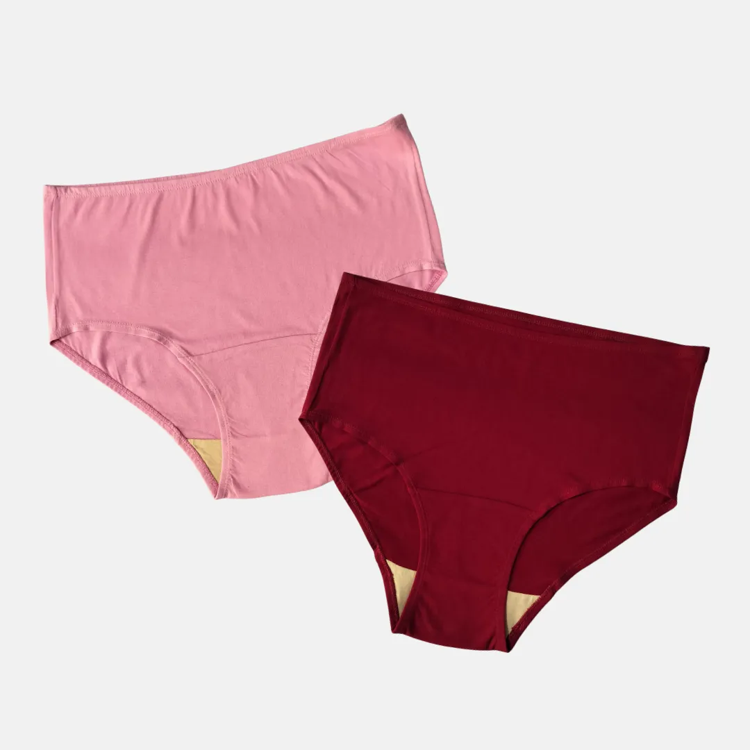Hygiene Underwear | High Waist | Brief Fit | Prevents UTIs | Pack Of 2 - Image 9