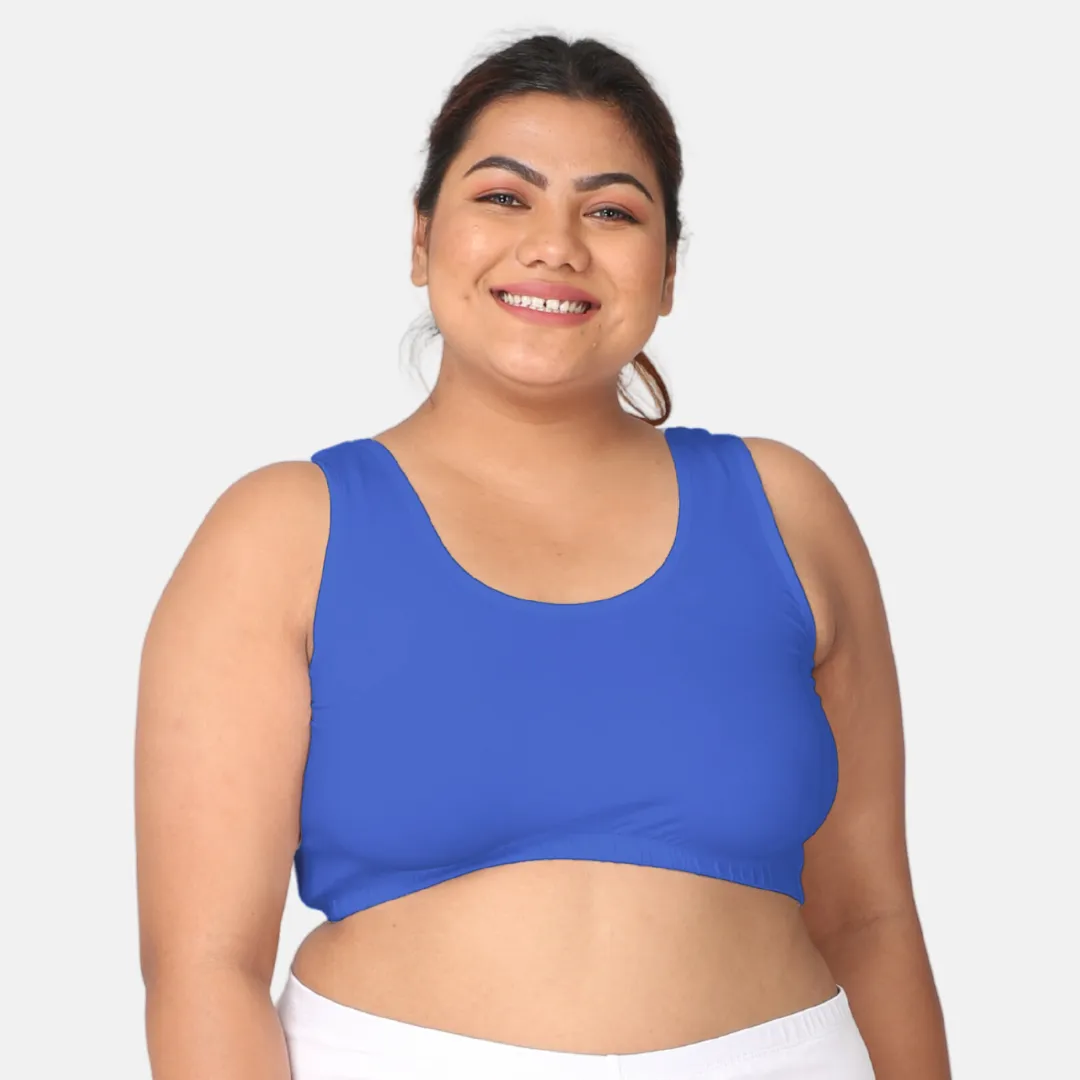 Sleep Bra For Large Breasts | Lounge Bra For Large Breasts | Non Padded | Non Wired | Full Coverage | Racerback - Image 13