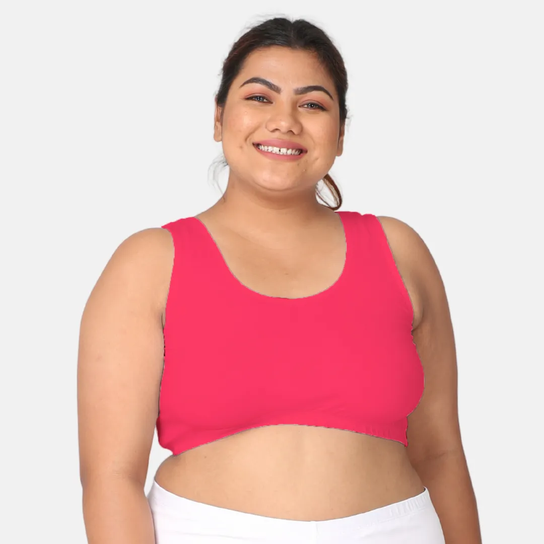 Sleep Bra For Large Breasts | Lounge Bra For Large Breasts | Non Padded | Non Wired | Full Coverage | Racerback - Image 14