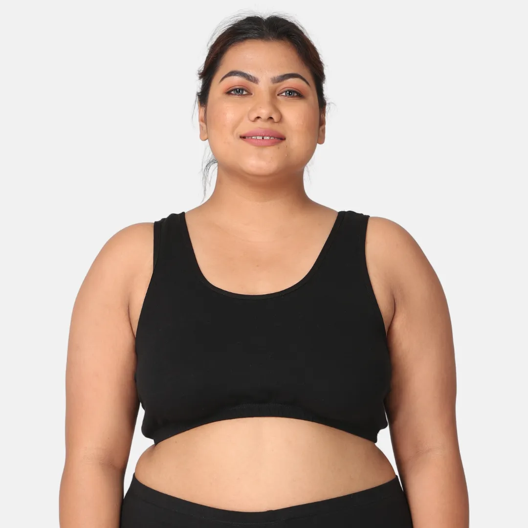 Sleep Bra For Large Breasts | Lounge Bra For Large Breasts | Non Padded | Non Wired | Full Coverage | Racerback - Image 15
