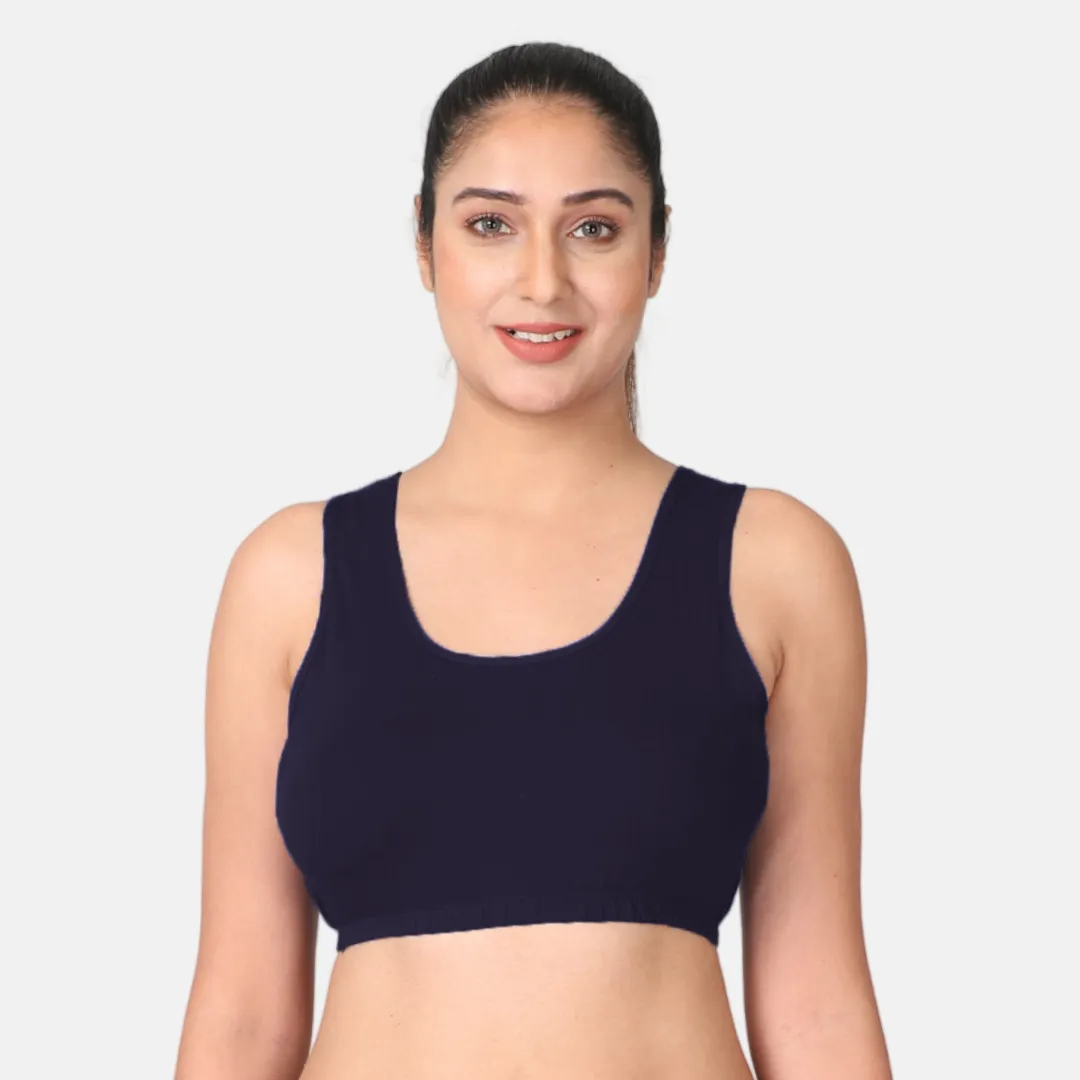 Sleep Bra | Lounge Bra | Non Padded | Non Wired | Full Coverage | Racerback - Image 13