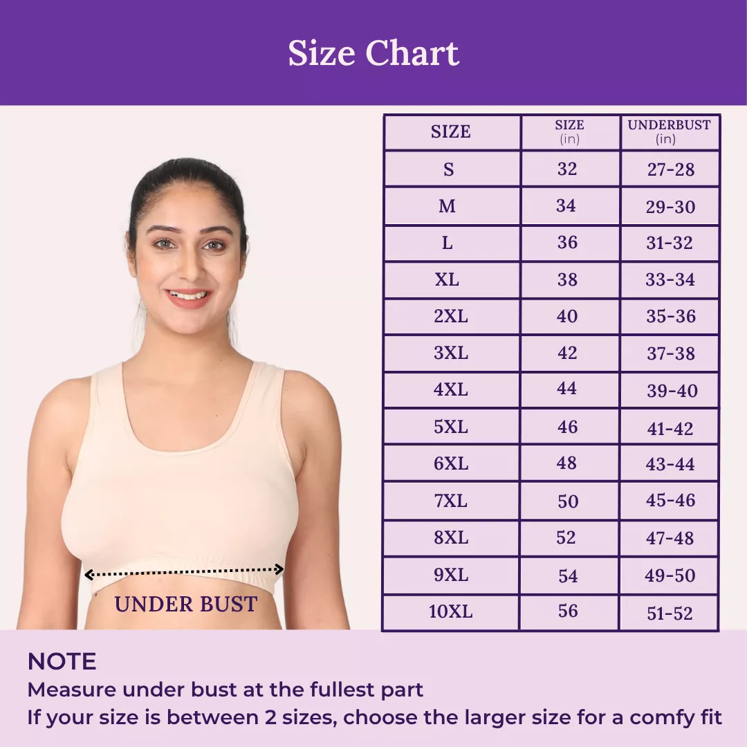 Sleep Bra | Lounge Bra | Non Padded | Non Wired | Full Coverage | Racerback - Image 4