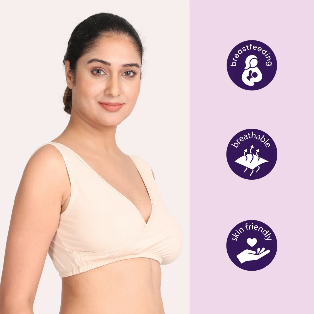 Nursing Bra | Easy Access For Feeding | Skin Friendly - Image 5