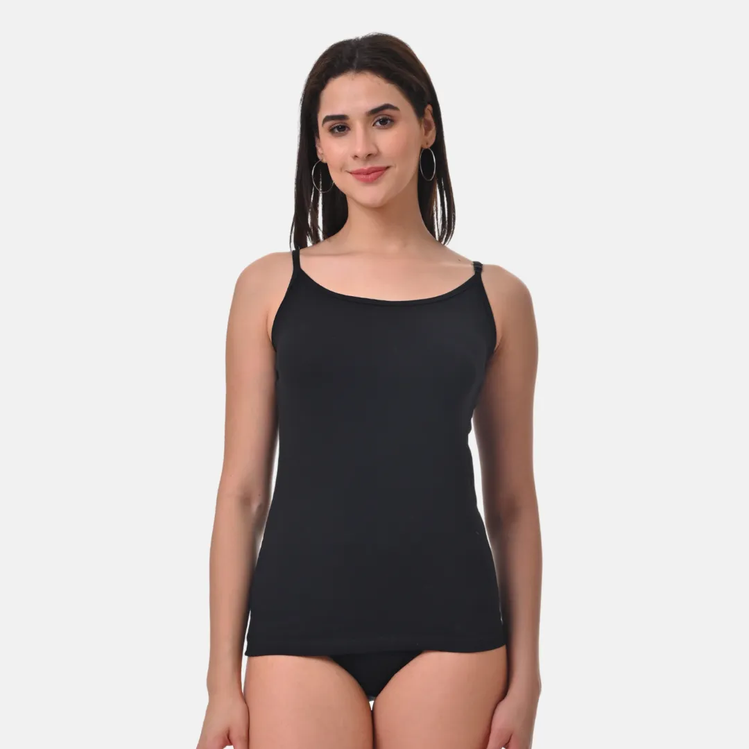 Women Camisole | Soft Adjustable Shoulder Elastic | Offers Full Coverage - Image 10