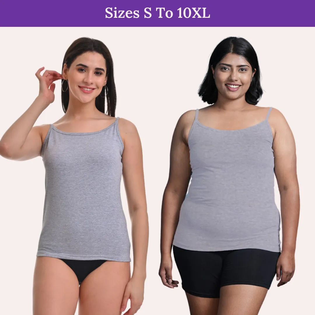 Women Camisole | Soft Adjustable Shoulder Elastic | Offers Full Coverage - Image 7