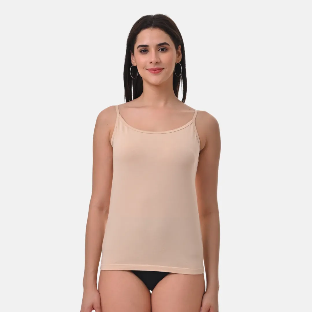 Women Camisole | Soft Adjustable Shoulder Elastic | Offers Full Coverage - Image 9