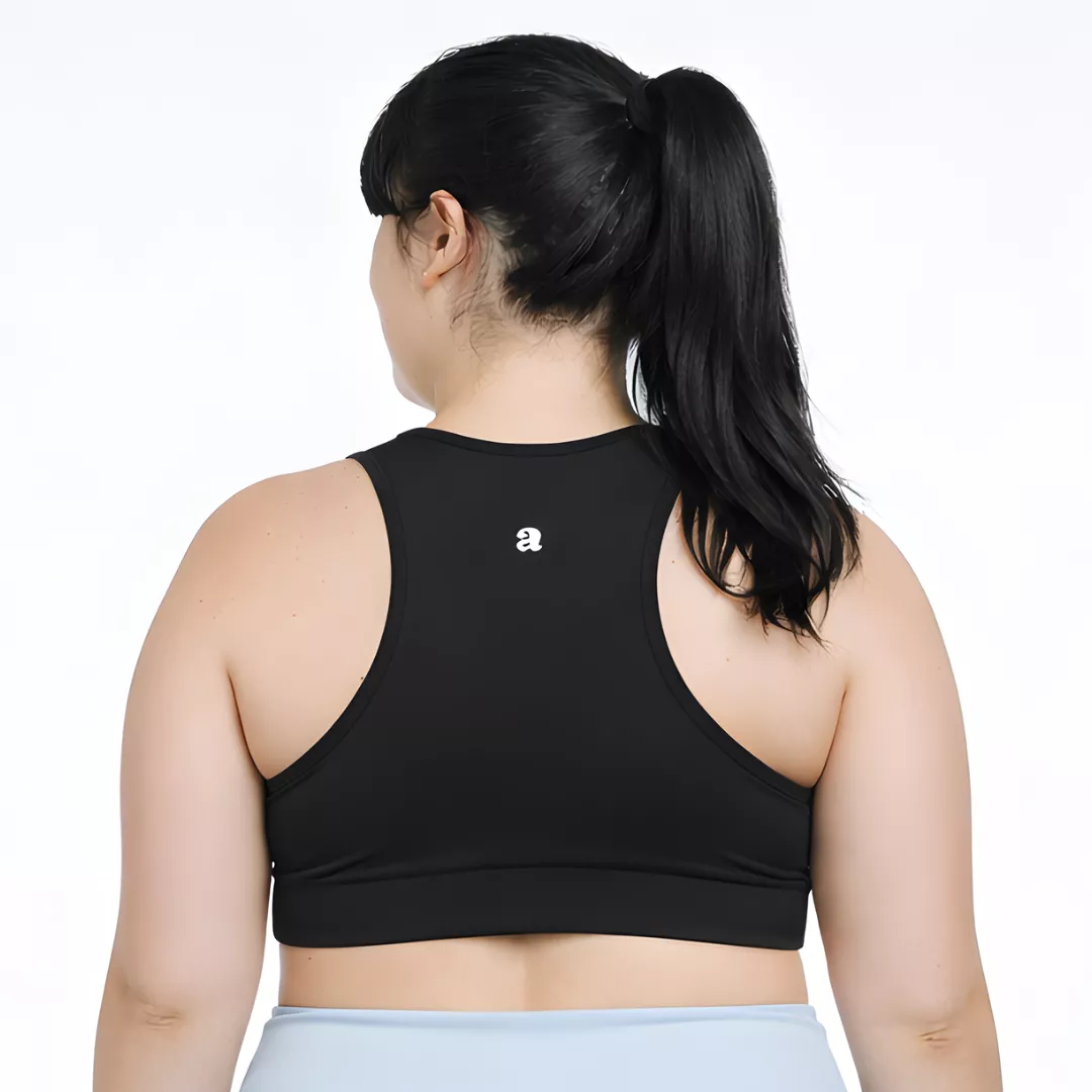 Sports Bra for Heavy Bust | Wire-Free | Racerback | Wide Underband | Removable Cups - Image 7