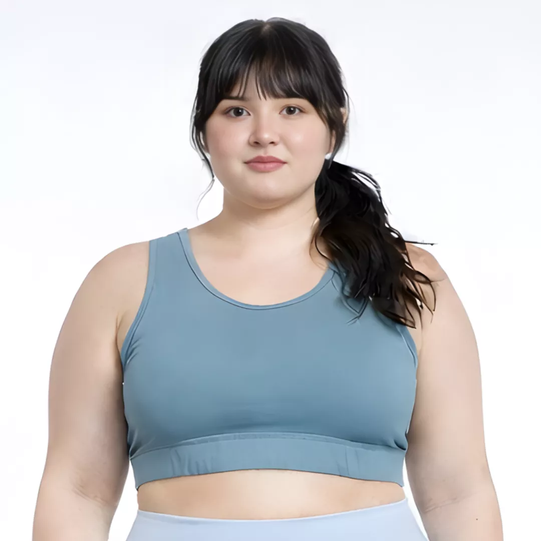 Sports Bra for Heavy Bust | Wire-Free | Racerback | Wide Underband | Removable Cups - Image 8