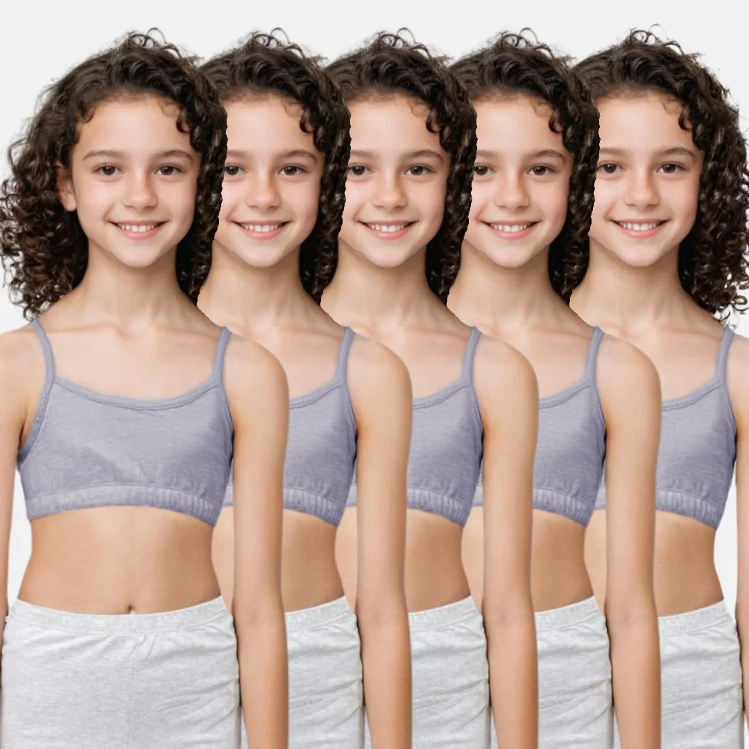 Starter Bra | Comfy Wireless Bra | Full Coverage | Slip On | Pack Of 5 - Image 12