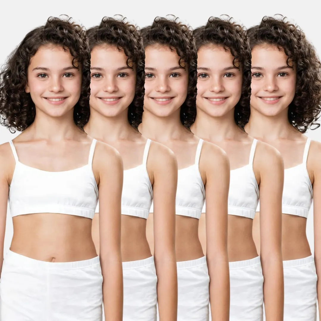 Starter Bra | Comfy Wireless Bra | Full Coverage | Slip On | Pack Of 5 - Image 15