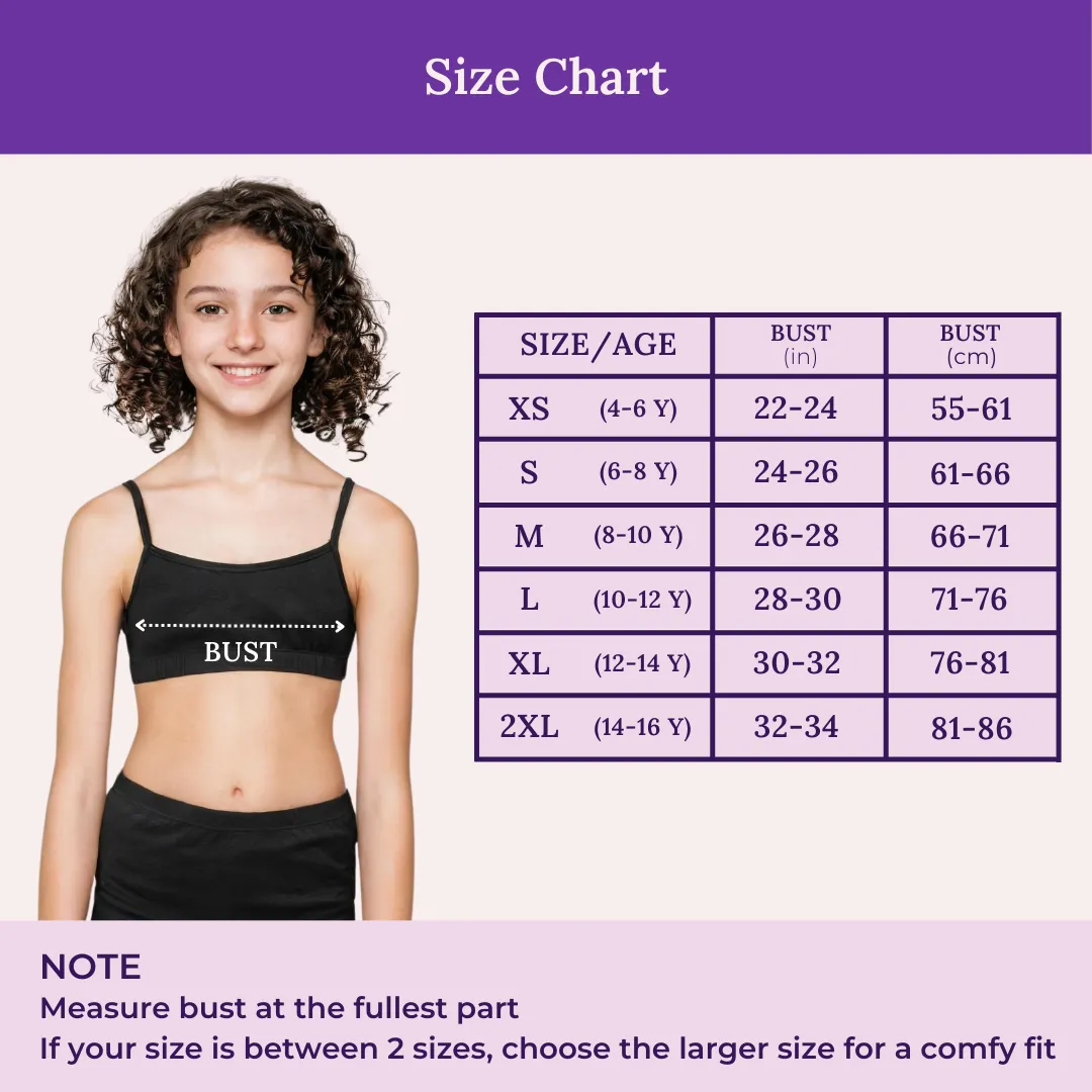 Starter Bra | Comfy Wireless Bra | Full Coverage | Slip On | Pack Of 5 - Image 3