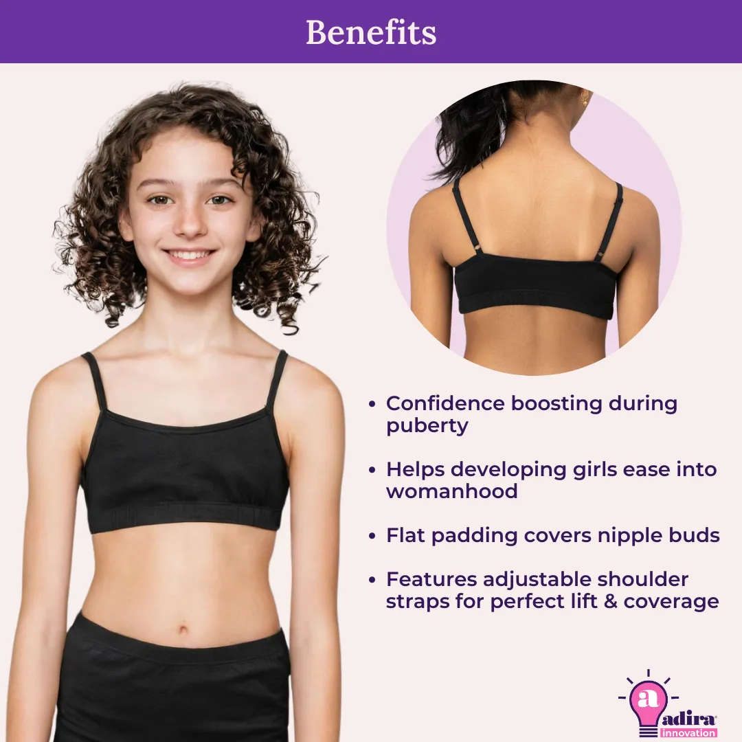 Starter Bra | Comfy Wireless Bra | Full Coverage | Slip On | Pack Of 5 - Image 7