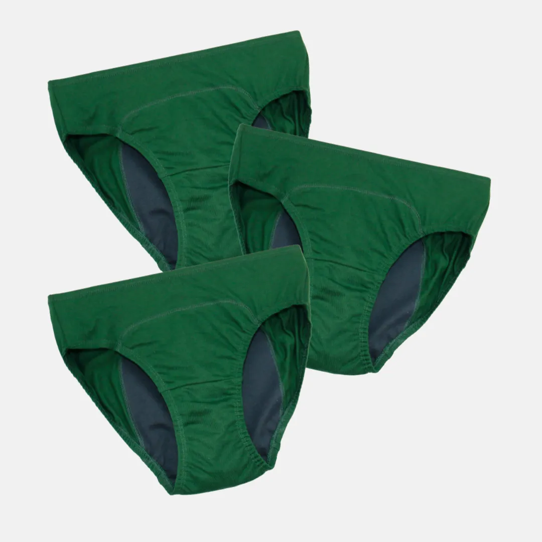 Medium Flow Period Panties For Teens | Ideal For Medium To Low Flow Days | Hipster Fit | Use with Pad for Hygiene | 3 Pack - Image 17