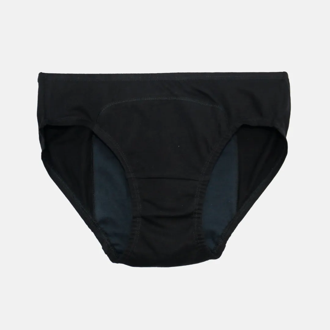 Teen Period Panties | Ideal For Medium To Low Flow Days | Hipster Fit | Use with Pad for Hygiene | 1 Pack - Image 11