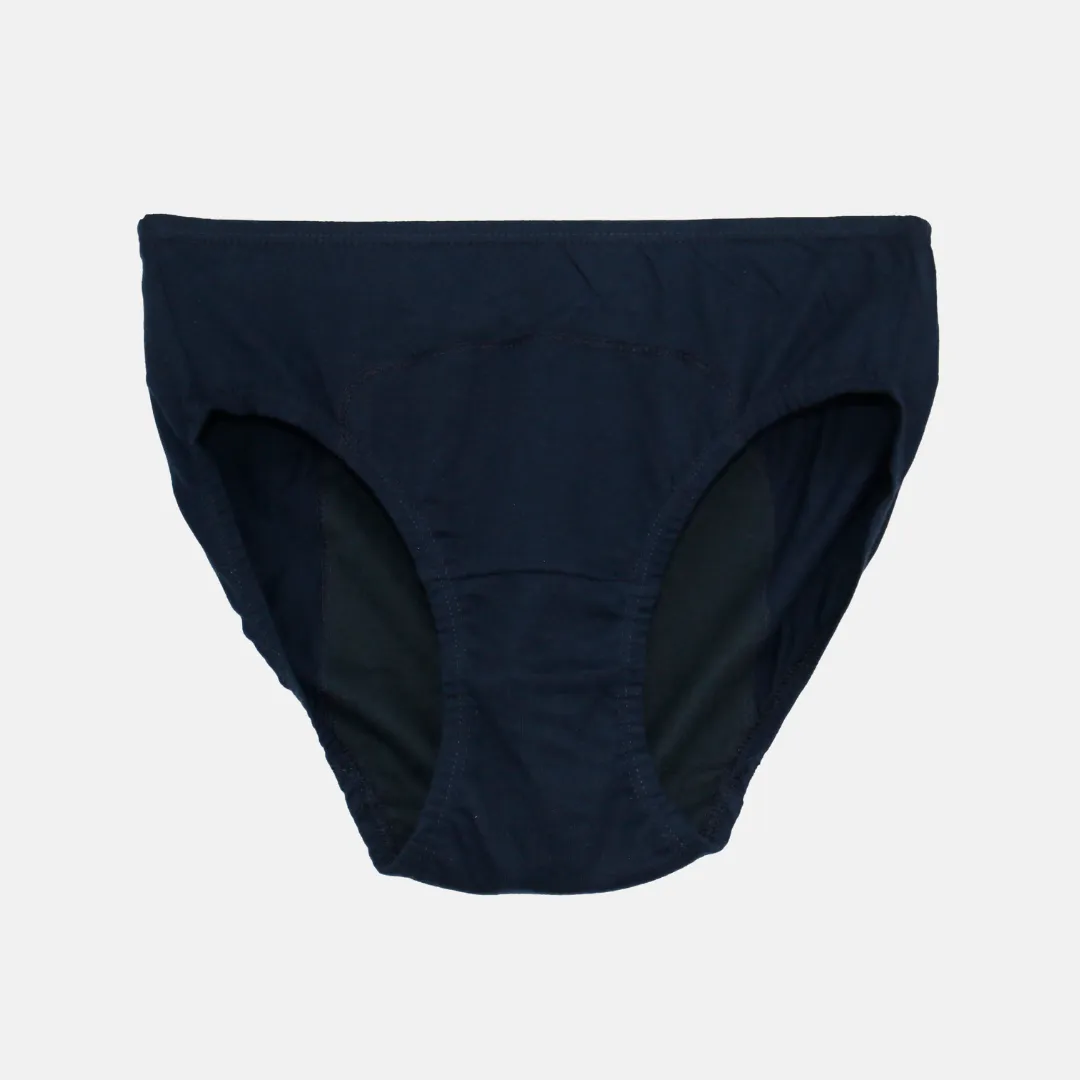 Teen Period Panties | Ideal For Medium To Low Flow Days | Hipster Fit | Use with Pad for Hygiene | 1 Pack - Image 13