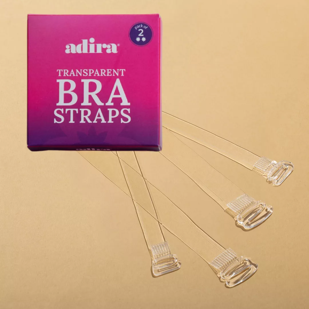 Transparent Bra Strap | Skin-Safe Material | Adjustable Length | Invisible Design | Easy To Attach | Pack Of 2 - Image 6